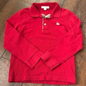 Burberry boys polo